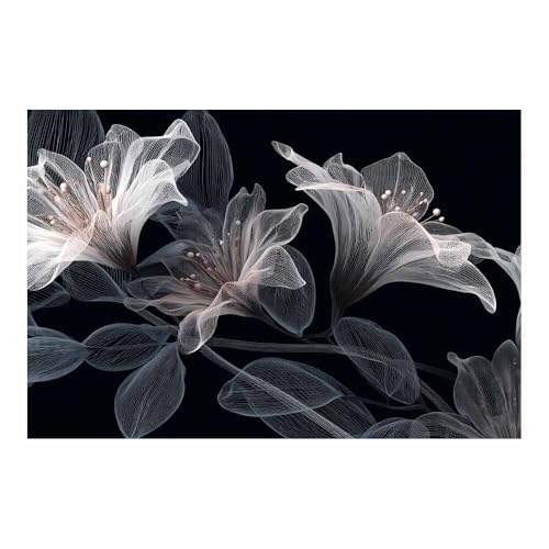 Tableau Toile Champêtre Fleuri pour cuisine et entrée style naturel chaleureux