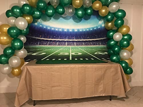Fondo fotográfico 7x5ft campo de fútbol americano miniatura 5