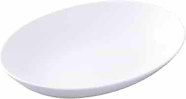 Amazon | カレー皿 パスタ皿 楕円 26cmベーカー皿(1000cc