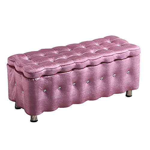 Banc de rangement velours pour optimiser l'espace et ranger vos chaussures - 2