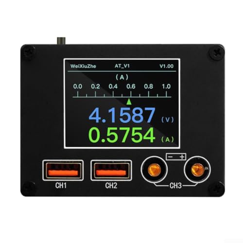 Amperímetro multifunción ATV1,Analizador UART de precisión de 0.1mA,Pantalla IPS para reparación de teléfonos