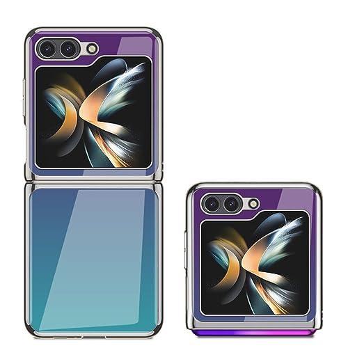 Coque Samsung Galaxy Z Flip 5 pliable ultra fine en verre trempé