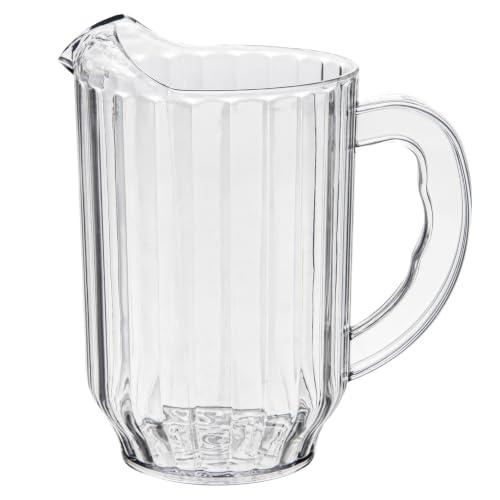Image of Restaurantware 60 oz Clear Plastic Water Pitcher