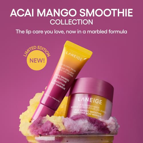 Image of LANEIGE Lip Sleeping Mask: Korean Overnight Treatment For Dry Lips | Hydrating & Nourishing Overnight Lip Treatment Mask with Vitamin C, Shea & Murumuru Seed Butter | Now Build Your Own Bespoke Swirl