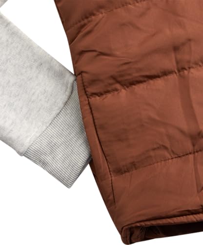 RBX Boys Active Sweat Set - 3 Piece Fleece Boys Hoodies Youth Sweatpants and Puffer Vest Kids Athletic Matching Set (4-12)3