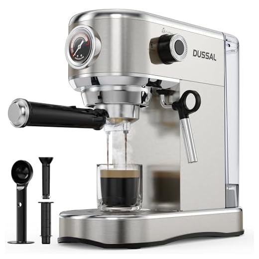 DUSSAL 20 Bar Espresso Machine