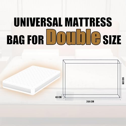 PROMORE Double Size Mattress Cover for Moving Storage, Mattress Bags for Moving and Transport Mattress Protector Storage Bag - Image 2