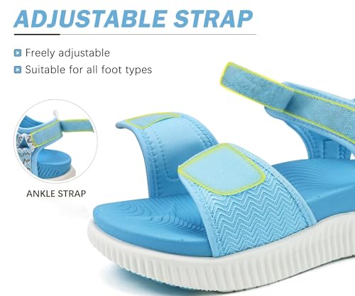 Image of KuaiLu Womens Orthopedic Recovery Walking Arch Support Sandals Cushion Foam
