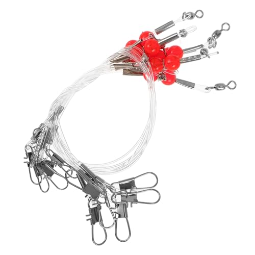 Línea de pesca profesional de 6 piezas ibasenice de nylon y acero inoxidable miniatura 1