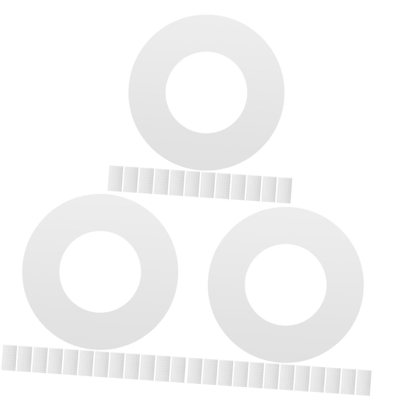6000pièces Autocollants De Renforcement Pour Papier Autocollants Ronds Auto-adhésifs Imperméables Pour Réparations De Perforations Idéaux Pour Classeurs Agendas Et Bricolage