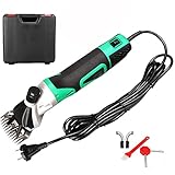 【Utilisation polyvalente】Outil professionnel pour l'entretien des élevages, il convient aux animaux à poils épais tels que les moutons, les chèvres, les bovins, les chevaux, les alpagas, les chameaux et les chiens de grande et moyenne taille. Tondre régulièrement les animaux domestiques favorise leur bonne santé.