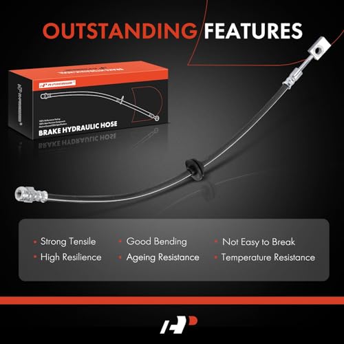 A-Premium Rear Brake Hydraulic Hose Compatible with Chevrolet by A-Premium - Used condition - Image 6