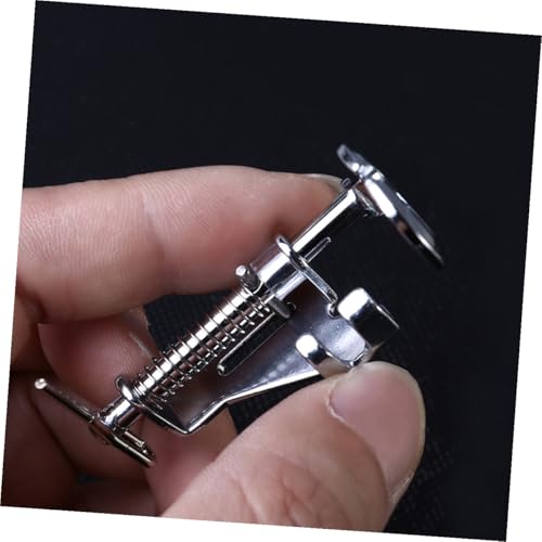 Set 3 Piezas Pie Prensatelas Metal Bajo para Máquina de Coser miniatura 7