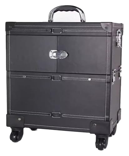 Valise de train de maquillage à roulettes idéale pour les déplacements