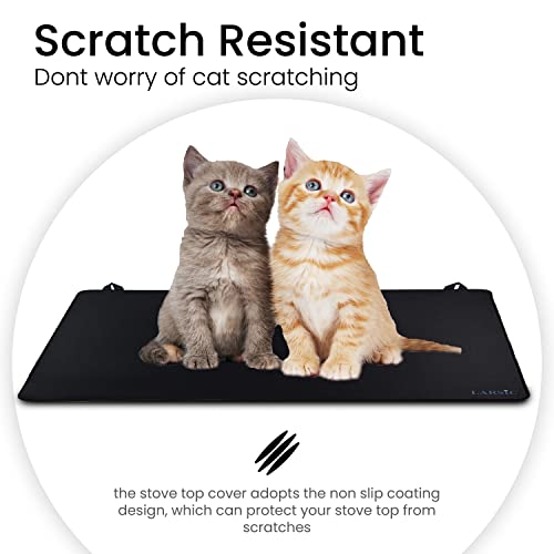 image for Larsic Stove Cover - Protects Electric Stove Washer Dryer Top. Anti-Sl