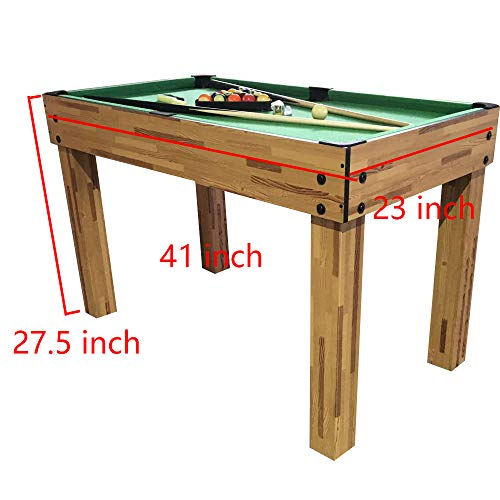 haxTON 1 Set of Popular Game Tables 3 in 1/5 in 1 Multi-Use Game Table Compact Combination Game Tables Mini Game Tables Foosball Table Air Hockey Table Pool Table Mini Table for Children Adult
