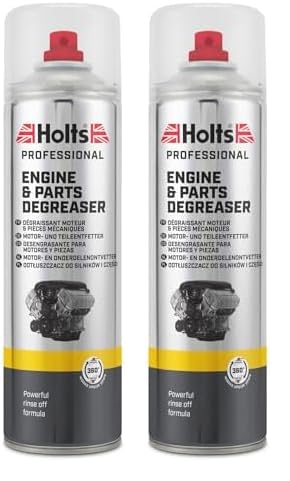 Holts LOYHMTN0701A Aerosol Professional Engine and Parts Degreaser, 500 ml (Pack of 2)