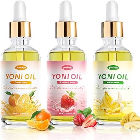 3 PCS Yoni Oil, Organic Feminine Oil Moisturizer for Wetness Ph Balance Feminine Deodorant Eliminates Odor with Essential Oils Cover