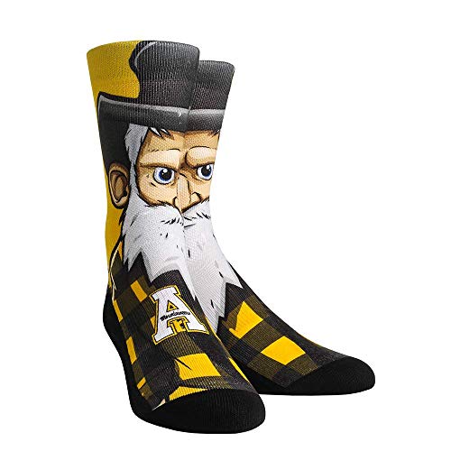 NCAA Appalachian State - Yosef Mascot Socks (L-XL)
