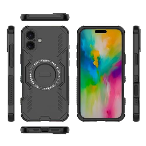 iPhone 16 PlusΉ t{fBϏՌn[h^\bhT|[gCX[dP[X(Black)