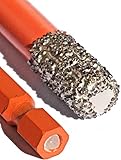 Duraderas y rápidas: la corona de perforación de alta calidad para materiales duros como perforadora con corona de diamante # 40/45 resistente a la temperatura. La ayuda de perforación para una vida útil prolongada se recomienda el uso de refrigerante al taladrar
