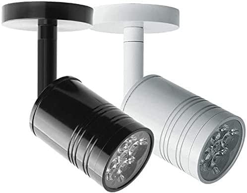 Adjustable 360° Modern Surface Installation Spotlight Fixture Aluminumglare 3W Led Ceiling Lamp Living Room Wall Clothing Store Downlight Wall Mounted Spot Lamp