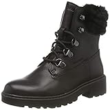 atmungsaktiv Geox Mädchen J CASEY GIRL WPF C Ankle Boot, BLACK, 37 EU