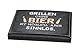 CULT at home Bierkasten Aufsatz Grillen ohne Bier – Gartenhocker Bierkastensitz inkl Bierdeckel Memospiel - Sitzauflage Bierkiste Getränkekiste - Hocker für Balkon Camping 44x34 cm Geschenk Vatertag