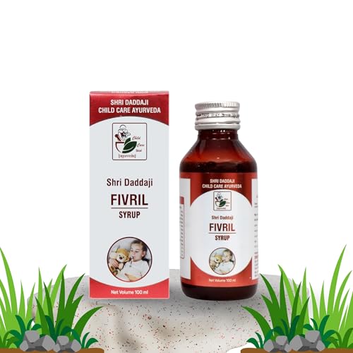 Shri Daddaji FIVRIL Syrup 100 ml | Ayurvedic Fever & Immunity Support Syrup for Children | Helps in Viral Fever, Cold & Body Ache | Natural Immune Support | GMP Certified - Image 6 thumbnail