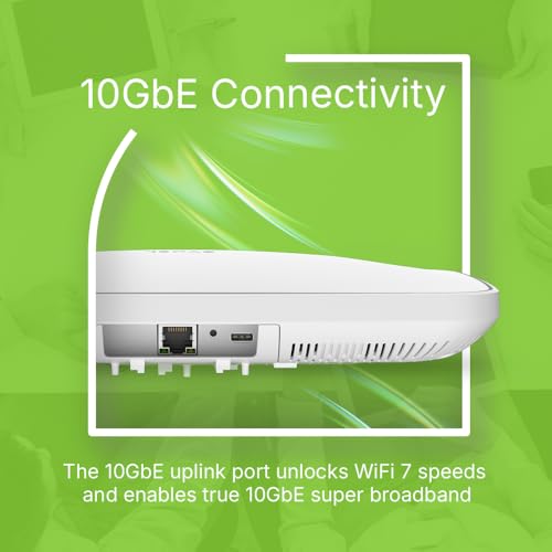 Image of BE1500 WiFi 7 Business Class Access Point with 10GbE Uplinnk and Free Nebula Cloud Management (TAA Compliant)