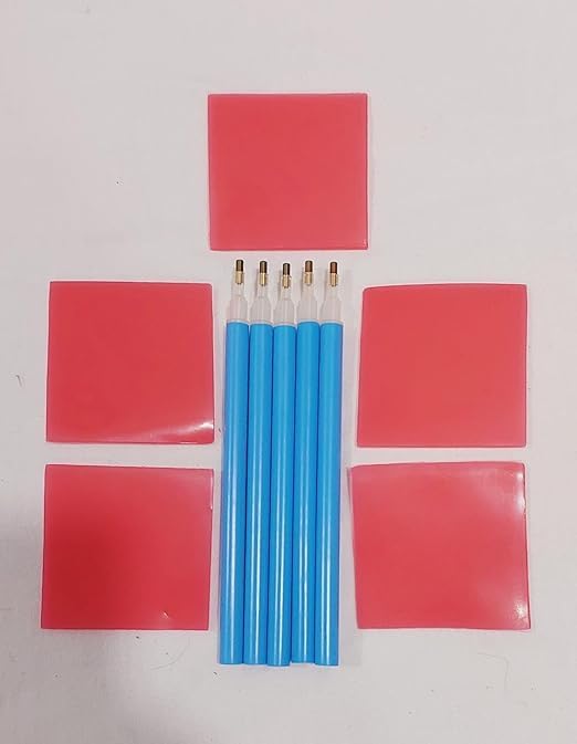 S S Mart Multipurpose Glue Stick Pen for Stone & Kundan Sticking in Embroidery, Jewelry Making, Kundan Bangles, Crafting & DIY Projects (5)-image-31