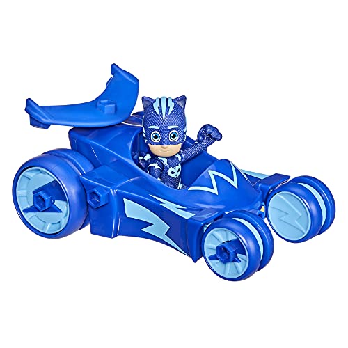 PJ Masks - Boneco Menino Gato e Felinomóvel, Azul