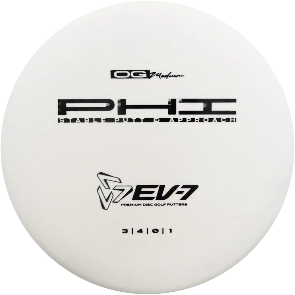 EV-7 OG Medium Phi Putter Golf Disc - 170-175g - Colors Will Vary