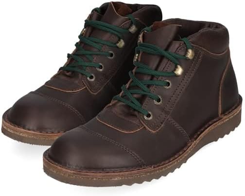JIM GREEN Men's African Ranger Boots Lace-Up Water Resistant Full Grain Leather Work or Hiking Boot - Image 2