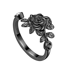 H, Rose Ring Black