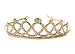 Anna Belen Girls "Kate" Glitter Crown Headband O/S Gold