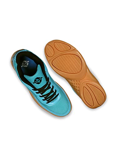 نيفيا حذاء تنس الريشة فلاش 2.0 بدون علامات للرجال, أزرق