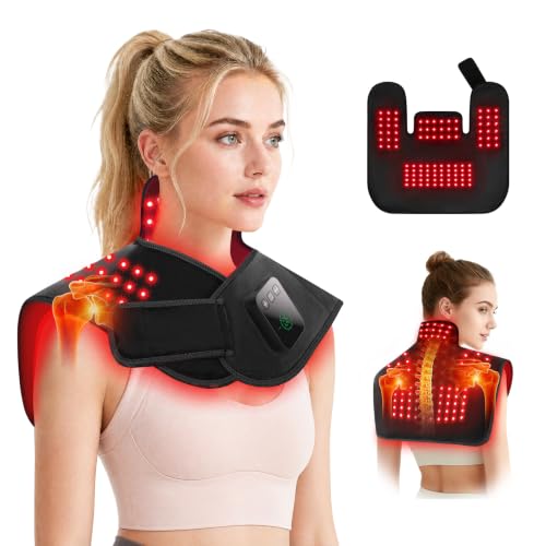 Red Light Therapy for Neck Shoulders 660nm and 850nm Infrared Light Therapy - image 1
