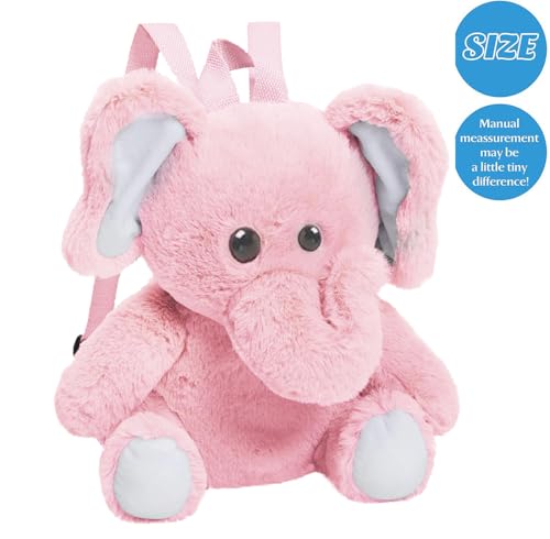 Image of Frantic Kids Velvet School Bag soft plush standard Cute Backpack Baby Girl Preschool Mini Travel Bags Ideal for Baby Girl & Baby Boy & Toddlers Picnic Carry Travelling Bags (2-5 Years)
