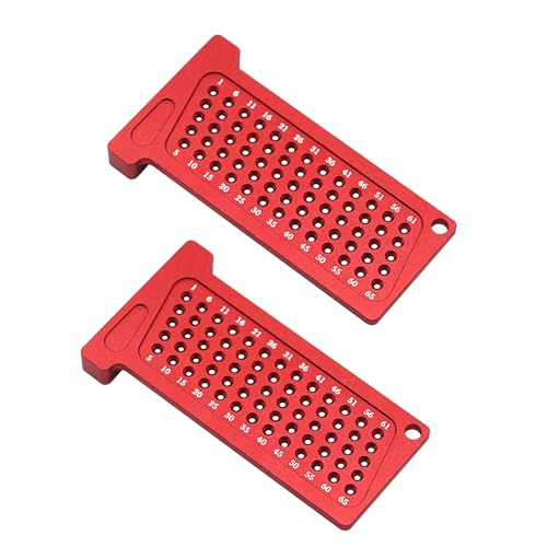 2 PCS T65mm/T 2.5C`؍HXNo[gbNƃC`̐xT-RulerC`}[LOQ[Wc[
