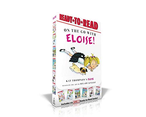Image of On the Go with Eloise! (Boxed Set): Eloise Throws a Party!; Eloise Skates!; Eloise Visits the Zoo; Eloise and the Dinosaurs; Eloise's Pirate Adventure; Eloise at the Ball Game