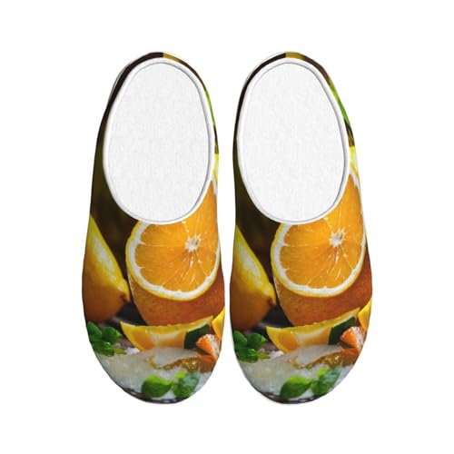 Pantoufles en peluche EdWal - Chaussons d'hiver chauds et antidérapants 39 EU