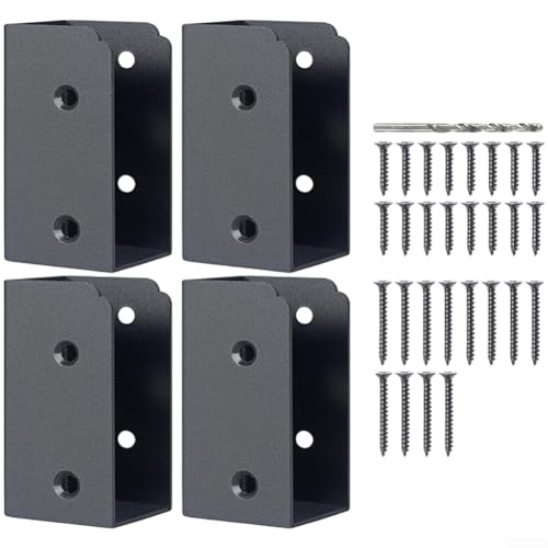 Conector de barandilla oculta multiángulo para madera de vallas exteriores 2