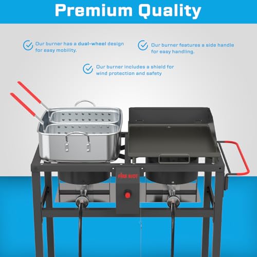 FIRE RIOT Gas Grill Review