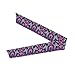 AKNJFLSSN Boys Girls Sports Sweatbands, Multipurpose Long Head Band for Yoga Fitness Shower, Fashion Trippy Colorful Butterflies Art Headwear Head Decor