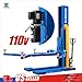 XK M6200 Car Lifts Model 110V Manually Unlock Mobile 6200Lbs Capacity Single Post Lift 36 Months Parts Replacement