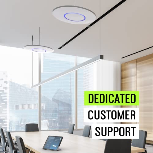Shure Stem Ceiling Microphone Array For Conference Room, Customizable Coverage, Compatible With Dante, Bluejeans, Google & Others, Quick Installation, Dual Mounting Options, Usb And Poe+ Connectivity #TOP5