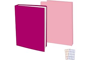 2 Pack of Large Book Socks: Expandable Sleeves That Cover and Protect