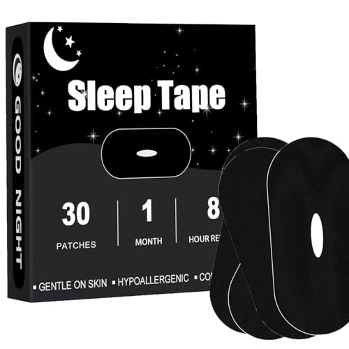 30 Pack Black Premium Tape, Soft Pain Free Removal, Gentle On Skin A7