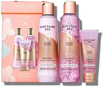 Sanctuary Spa Little Moments gift Set 550 ml, Vegan Beauty gift, gifts For Women, gift For Her, Birthday gift